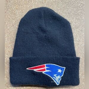 Vintage 90s New England Patriots Logo 7 Beanie